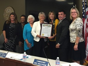 Supervisor Dianne Jacob proclaimed October 19 “Grace Young Day” in honor of her 38 years of public service.