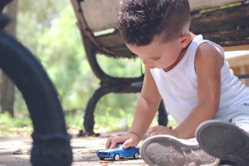 car toy child play ground