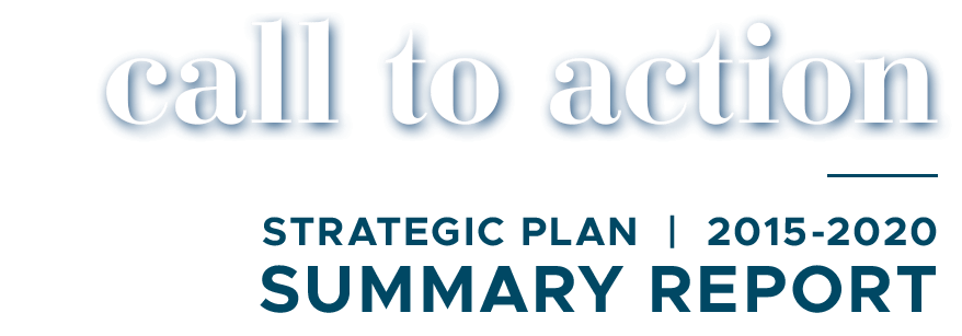 Call To Action - Strategic Plan | 2015-2020 Summary Report